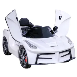 Large Children's Electric Car Four-wheel Remote Control and Self-driving Ride on Self-driving Can Seat Two People for 0-8years Old Kids