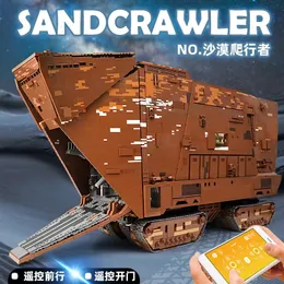 Giant Space Cruiser Sandcrawler Building Blocks Premium
