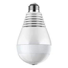 2021 Light 960P 1080P WiFi Panoramic bulb security cameras 360° Home Security camera system wireless Fish Eye monitor light Bulb camera