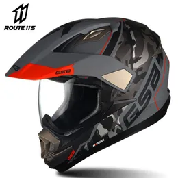 Мотоциклетные шлемы GSB Helmet Motocross ATV Полное лицо Moto Cross Downhill Offo Road Men Casco ECE одобрено