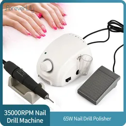 BT-Marathon Electric Nail Drill Machine 35000RPM For Manicure Pedicure Polisher Professional s Art Tools 220222