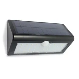 38 LEDソーラーライト屋外ウォールストリートランプ3モードPIRモーションセンサーガーデン防水セキュリティ電源を入れた日光