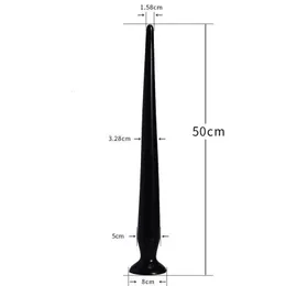 50cm 슈퍼 긴 항문 꼬리 엉덩이 플러그 전립선 마사지 기계 뱀 딜도 딜도 항문 자위 제품 성인 섹스 토이 남자를위한 여자