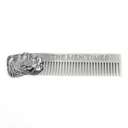 tainless steel hair brush oil hair brush beard styling comb men's hairs care hairs grooming tool