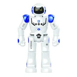 9930 Mechanical Police Remote Control Smart Robot Gesture Induction Programming and Charging Children Toy