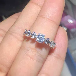 Product Promotion Moissanite 0.5ct Hardness 9.3, diamond substitutes, can be tested by instruments. Popular jewelry
