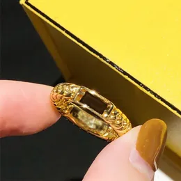 Mody Designer Pierścionki Diamentowe Pierścień Engagements dla Damskie Projektanci Biżuteria Męskie Gold Ring Ornament