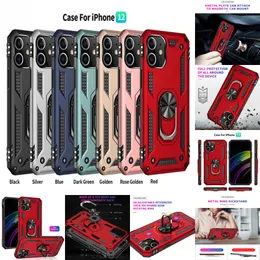 Capa de metal imã para iPhone 7 8 Plus 11 Pro Armor Toda à prova de choque capa para iPhone 12 XR X Silicon Bumper Case