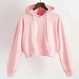 Svart Rosa Vit Hoodie Kvinnor Kpop Solid Estetisk Sweatshirt Koreanska Harajuku Hoodies Kvinna Skörd Topp Höst Vinter Kläder 210803