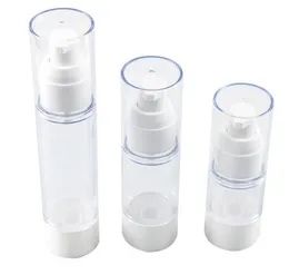 2021 15 ml 30ml 50ml Leer Airless Lotion Creme Pumpe Kunststoffbehälter Vaccum Spray Kosmetische Flasche Spender für Reisen