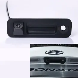 Câmeras de vista traseira do carro Sensores de estacionamento para o Sonata 9 da câmera da alça de tronco 2021