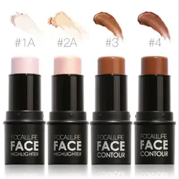 Face Repair Stick Bronzers Highlighters 4 Färg Concealer Sticks