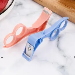 Peeling kniv kök verktyg kreativ ring melon planer frukt peeler orange peelers skrapa hushållsartiklar kök redskap rrb12192