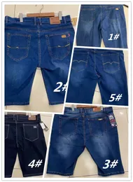 Projektant Męskie Dżinsy Plus Size Spodenki Spodnie Lato Projekt Krótki Grubany Człowiek Dżins Zwiększony Bawełna Pant S Vintage Fashion Latest Listin Blue Eash