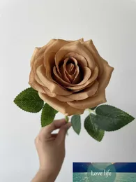 25 Rose Artificiali In Schiuma Con Stelo – Color Polvere Dorata, 7,6 Cm Testa, 20,3 Cm Stelo – Ideali Per Bouquet Da Sposa E Centrotavola