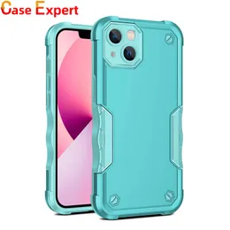 2 in 1 Dual Layer Phone Cases Non-slip Armor Shockproof For iPhone 14 15 Plus Pro Max 13 12 Mini 11 8 7 Plus XR XS Samsung S22 S23 S24 Ultra Soft TPU Hard PC Back Cover