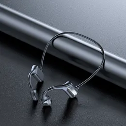 Bone Conduction Earphones Bluetooth Wireless Waterproof Headset Open Ear Hook Sports Headphones with Mic for Smartphone