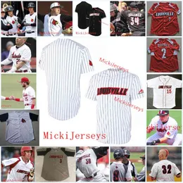 XFLSP 2022COLLEGEカスタムSville Cardinal Stitched Baseball Jersey 10 Tim Borden Jack Payton 6 Ben Bianco 29 Tyeler Hawkins 11 Chris Seng 4 Adam