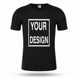 Customized Sports T Shirt Quick Drying Fitness Breathable Running Unisex T Shirt Original Design Printed Wholesal 220712