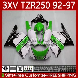 3xv corpo para yamaha tzr-250 ypvs tzr250r 1992 1993 1994 1994 1994 Bodywork 117NO.98 TZR250-R verde TZR250RR 92-97 TZR 250 TZR250 R $ 92 93 94 95 97