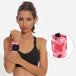 Bandas de resistência Sports Band Brace Wrap Support Ajuste Gym Strap Carpal Tunnel Bandagem Compressão Anti-Sprain WristResistance