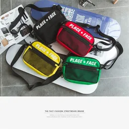 INFLATION Fanny Pack Hip Hop Waist Pack Belt Pouch Men Unisex Waist Belt Bag Money Belts Letter Travel Pouch 151AI 201118