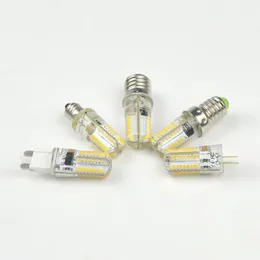 SMD3014 E17 E14 E12 E11 G9 G4 LED-Birne 110 V 220 V Dimmbare LED-Lampe 64 LEDs 5 W Silikon-Maislicht für Kronleuchterbeleuchtung Ersetzen Sie Halogenlampen