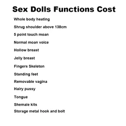 Designer sex dockor jd utöver sex dockor extra funktion med avtagbar vagina rygg axel gelé bröst hårig fitta stön ljud stående fötter fingerskelett etc.