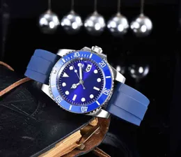 Reloj Uxury Watch Date Luxury Fashion Designer Watches Diver Rubber Strap Blue Watch NH35A Movement Single Calender Simple Men's Mechanical Leisur