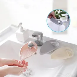 Kinder Baby Hand Waschmaschine Silikon Wasserhahn Extender Waschbecken Griff Verlängerung Kinder Hand-Waschen Leitfaden Werkzeug Spritzwassergeschützte Düse