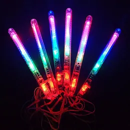 Outdoor Games LED Flash Light Up Wand Glow Sticks Kids Toy For Holiday Concert Christmas Party Gift Birthday