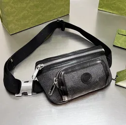 2022 Klasik Stil Kadınlar ve Erkekler Moda Bel Çantaları Gerçek Deri Fanny Pack Baskılı Tasarımcı Fannypack Göğüs Kemeri Çantası 450946