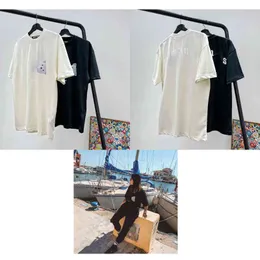 디자이너 팜스 T 셔츠 빈티지 빈티지 대형 땀 고급 패션 브랜드 남성 여성 애호가 아이스 블루 파란색의 짧은 테디 베어 여름 천사 Tshirt