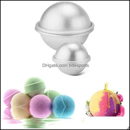 Aluminium Alloy Cake Ball Mod Bath Bomb Baking Mods Roast Mold Diy Dessert Sphere Shape Drop Delivery 2021 Pastry Tools Bakeware Kitchen