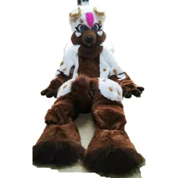 Costume Mascotte Cane Bingo Per Adulti, Tuta Integrale In Pelo Per Feste E Cosplay, Taglia Unica