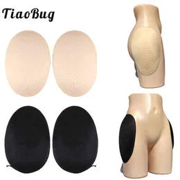 TiaoBug 1 Pair Breathable Reusable Self-Adhesive Enhancing Lifter Contour Buttock Shaper Women Sexy Hip Butt Thigh Sponge Pads Y220411