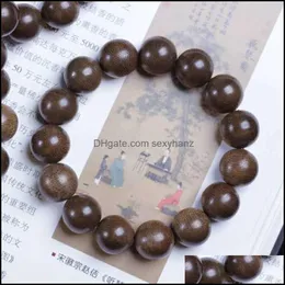 Braccialetti a catena a maglie Collegamento gioielli Kalimantan 16 18 20 mm Perline buddiste Bracciale Agarwood 2213 Q2 Drop Delivery 2021 3Dlbc