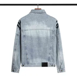 Mens Palm Denim Jacket Famous Men Women Palmss Coat Quality Casual Designer Coats Black Blue Pa Mans Jackets Stylist Angles Outwear 2p1