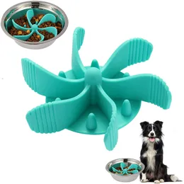 Slow Feeder Dog Bowls Insert Dogs And Cats Feeding Food Accessories Dog Health Supplie Pet Slow Feeder-Dog-Bowl To Prevent Choke