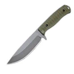 Новый 539gy Survival Straight Knife DC53 Titanium Coationg Drop Point Blade Full Tang G10 Ручка с фиксированным лезвием с кидексом