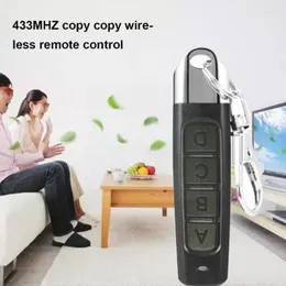 Keychains 433mhz Remote Control 4 Channe Garage Gate Door Opener Duplicator Cloning Code Accessories Car Clone U2l6 Smal22