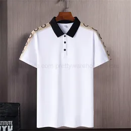 Solid Mode 2022 Black Polo Short Shirts sollen Sommer Männer atmen T-Shirts übergroß 6xl 7xl 8xl