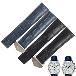 Watch Bands Wentula Watchbands for Carrera WAS2111.FC6293 CAS2111.FC6292 WAR211B.FC6181 CALF-Leather Band Cow Leather Man Hele22