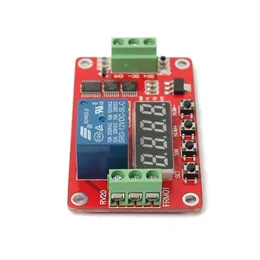 Integrated Circuits High Quality Newest 12V DC Multifunction Self-lock Relay PLC Cycle Timer Module Delay Time Switch