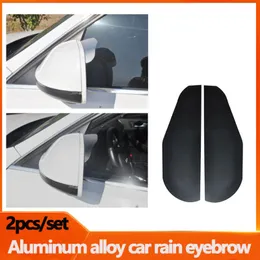 Car Organizer 2PCS/set Rearview Mirror Rain Eyebrow Auto Rear View Side Shield Snow Guard Sun Visor Shade Protector