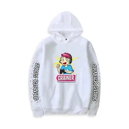 Erkek Hoodies Sweatshirts Anime Nieuwe Crainer Mod Hoodie Kazak Erkekler Lange Mouw Sweatshirt Sıradan Sokak Giyim Kleding Çocuk Kıyafetleri 3D K