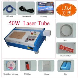 Factory sale 50W co2 laser cutting machine for mirror acrylic plexiglass