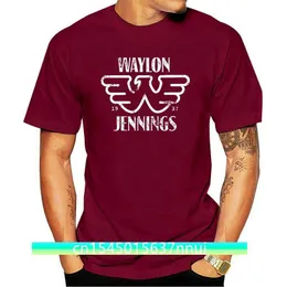 T-Shirt Online-Shop Stil Waylon Jennings Ablished Herren Design ONeck Kurzarm T-Shirts 220702