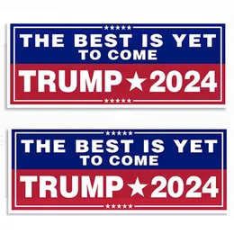 2024 adesivo de campanha Trump Save America Again Stickers Car Bumper Laptop Decalques Trump Presidente Americano Label Eleitoral BH6701 TYJ