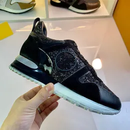 Med ruta 2022 äkta läder run away designer sneakers kvinnor skor tränare mode casual sko män m louisely purse vuttonly crossbody viutonly vittonly awar